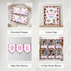 Editable First Rodeo Cowgirl Party Decorations | First Rodeo Cowgirl Birthday Bundle | First Rodeo Cowgirl Party Set | Instant Download 8538