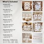 Cowboy Second Rodeo Birthday Party Bundle | 2nd Rodeo Printable Decorations 9184