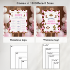 Editable First Rodeo Cowgirl Party Decorations | First Rodeo Cowgirl Birthday Bundle | First Rodeo Cowgirl Party Set | Instant Download 8538