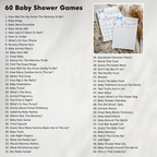 Blue bow Baby Shower Bundle, Party Set Decoration 9304