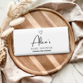 Minimal Chocolate Wrappers, Modern Elegant Baby Shower Candy Bar Wrapper, Gender Neutral 9302