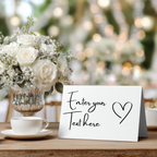 Minimalist Food Label Tent Cards, Mordern Elegant Party Food Labels 9302