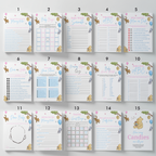 Winnie the Pooh Gender Reveal Games, Baby Shower Printable Party Games