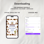 Cowboy Second Rodeo Birthday Invitation, 2nd Rodeo Party Canva Template 9184