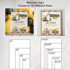 Construction Birthday Welcome Sign,  Dump Truck Birthday sign, Editable Template, Construction Theme Party decorations Instant download 9152