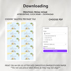 Blue Winnie the Pooh Place Card Template Printable, Editable Place Cards