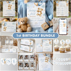 Beary First Decoration, Teddy Bear Birthday Bundle