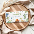 Dinosaur Chocolate Wrappers 1st Birthday 9165