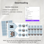 Editable K-pop Boys Party Decorations | K-pop Singer Birthday Bundle | Korean Pop Party Set | Instant Download