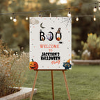 Halloween Welcome Sign, Costume Party Sign Template