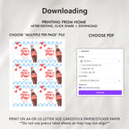 Ready to pop Baby Shower Champagne Labels, Soda Printable Wine Labels