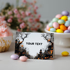 EDITABLE Halloween Party Food tags, Halloween Party Buffet label, Halloween Party Tent card , Food Labels Place Table, Instant download
