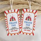 Circus Invitation Template, Carnival 1st Birthday Invite