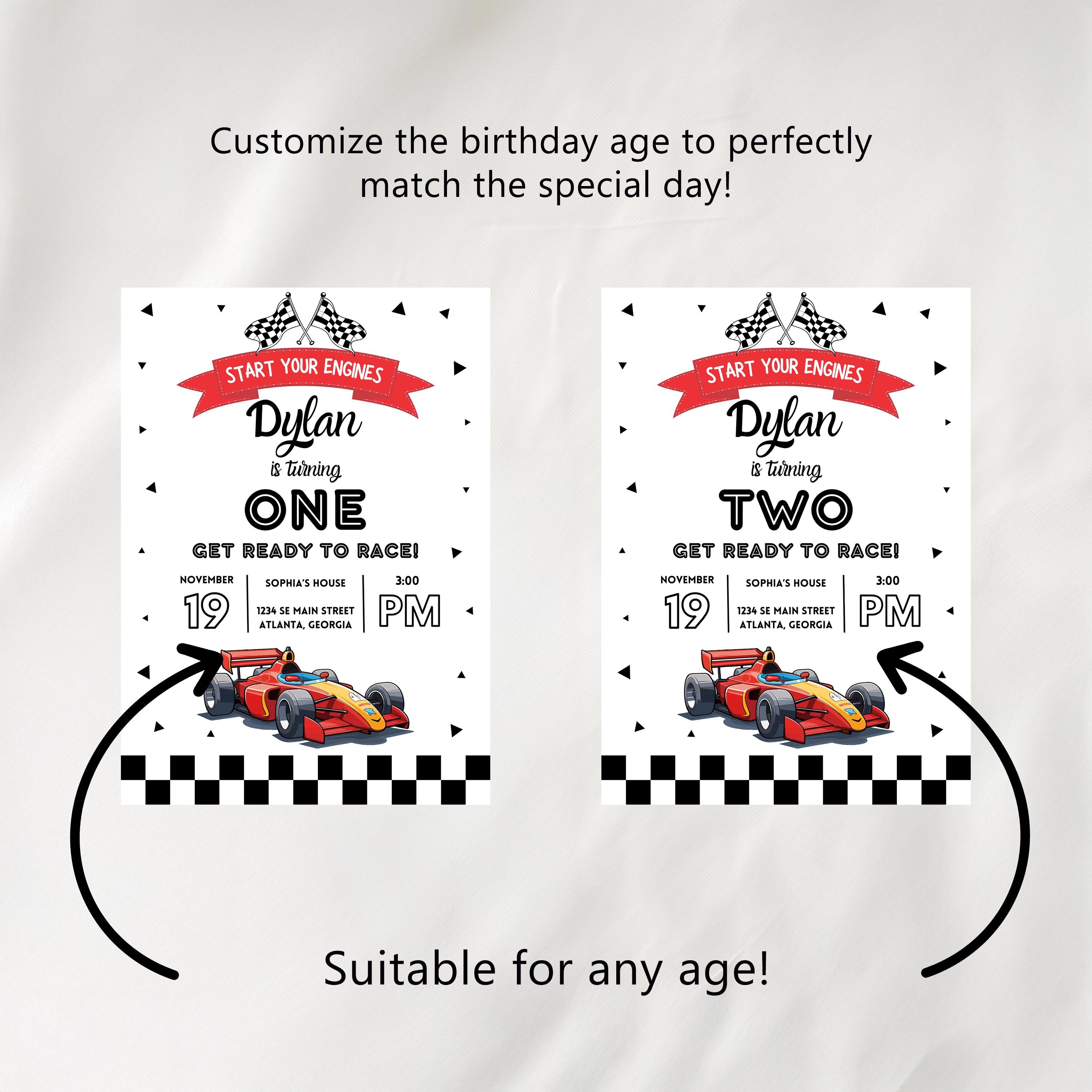Fast One First Year Photos, Cars 1st Birthday Photos, Baby's First Year Month Photos, Monthly Photo Banner 5987