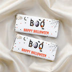 Editable Boo Halloween Cute Costume Party Candy Bar Wrapper