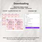 Editable Halloween Invitation, Spooktacular Halloween Party Invitation, Pink Ghost Halloween Invitation, Girl Boo Halloween Invitation