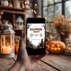 Editable Halloween Party Invitation - Instant Download
