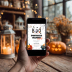 Halloween Party Invitation Template, Digital Download