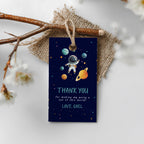 Astronaut Birthday Invitation | Second Trip Around the Sun | Editable Canva Template | Space Birthday Invite