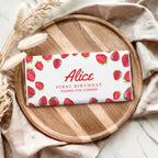Strawberry Berry First 1st Birthday Chocolate Wrappers