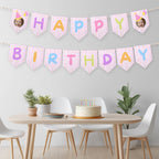 Fun to Be One Birthday Banner, Happy Birthday Printable Banners