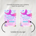 Mermaid First Birthday Time Capsule Sign, Mermaid 1st Birthday Time Capsule, 1st Birthday Pink Mermaid Decorations 9168
