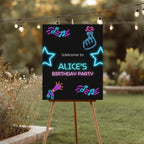 Kpop Birthday Welcome Sign, Kpop Birthday Sign, Editable Template, Kpop Theme Party decorations Instant download