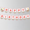 Farm Happy Birthday Banner, Farm Banner, Farm Birthday Banner, Instant Download