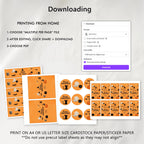 Editable Halloween Cute Costume Party Bundle | Printable Halloween Decorations | Instant Download