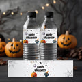 Halloween Water Bottle label, Happy Halloween, Printable Template
