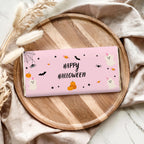Girl Halloween Chocolate Wrapper, Pink Ghost Halloween Candy Bar Wrappers