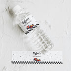 EDITABLE Rancing Car Birthday Bottle label, Fast Car Water Bottle Label Party decorations Instant Download Printable Templates 5987
