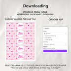 EDITABLE Hot Pink Doll Summer Birthday Bottle label, Pink Pool Party Water Bottle Label Party decoration Instant Download