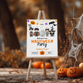 Halloween Costume Party Welcome Sign, Printable Template Download